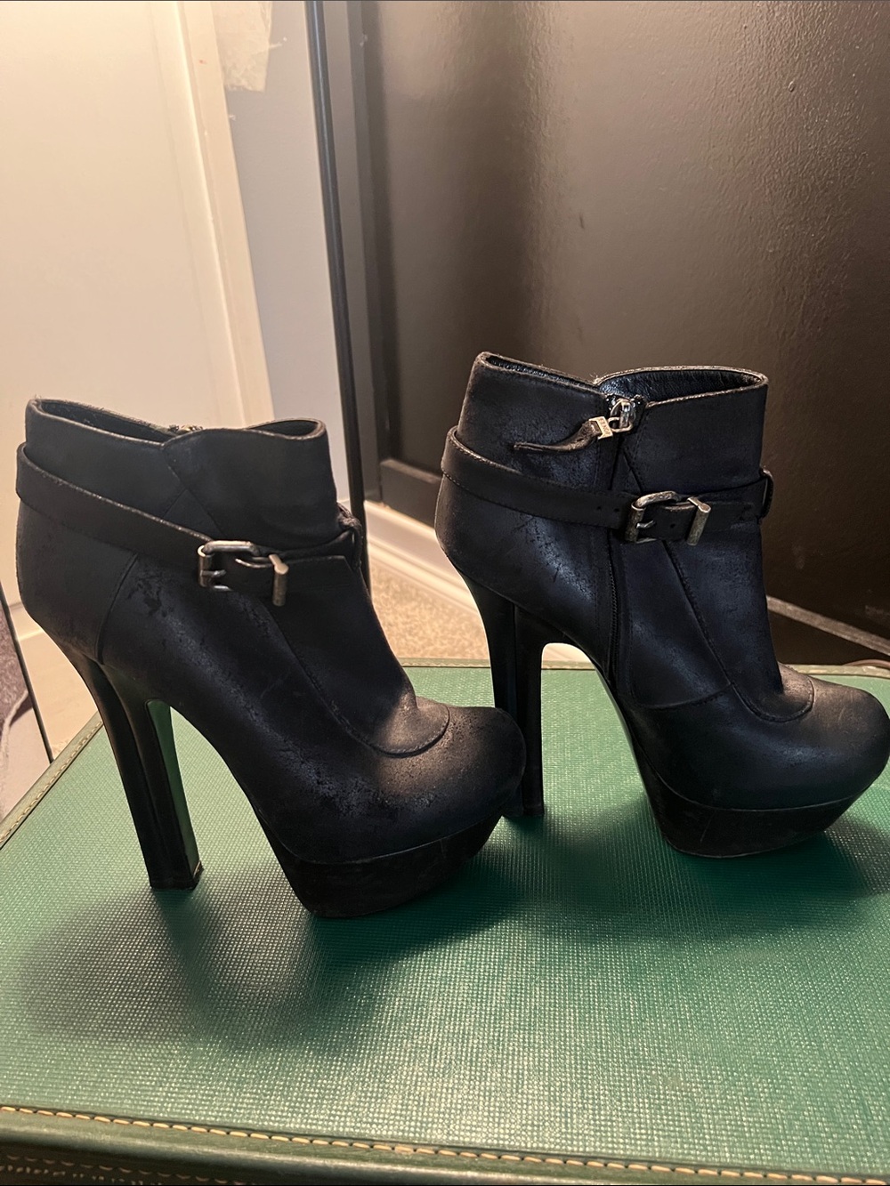 Fendi | Platform Ankle Boots | Size 38 1/2